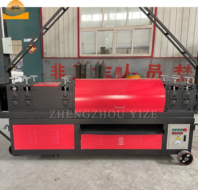 CNC Automatic Wire Rebar Straightening Machinery Reinforcement Steel Bar Straightening