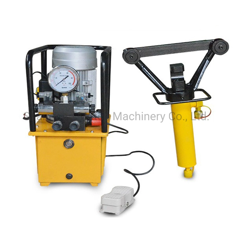 Bending Range 4-32mm Portable Electric Hydraulic Rebar Bender Construction Steel Bar Bending Machine