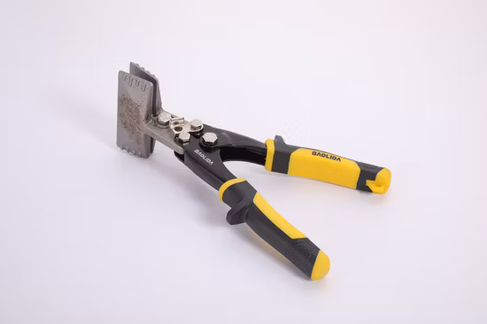 Machine à coudre à main en métal, coupe-barres et cintreuses, pinces et cisailles, outils de cintreuse de tôle à mâchoire droite de 3 pouces